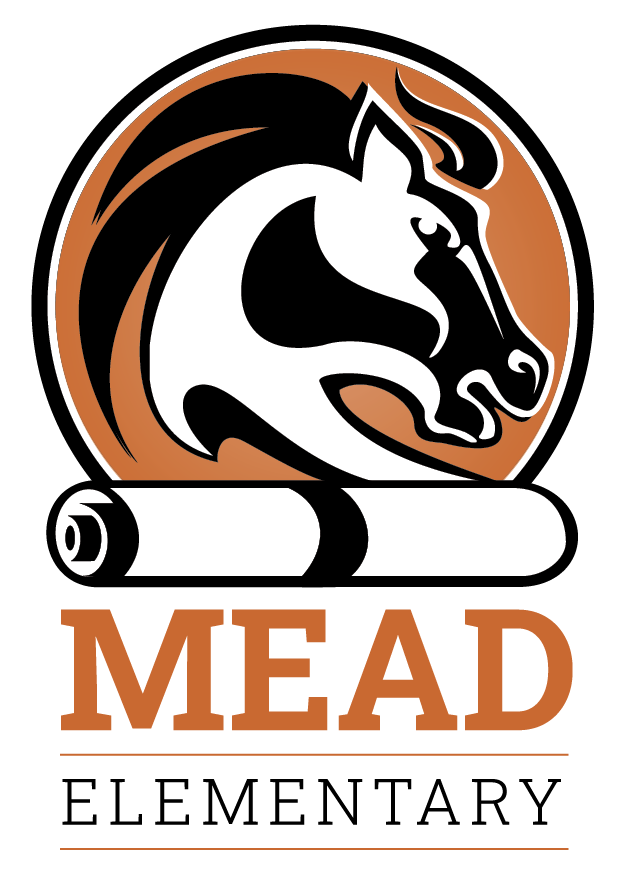 Mead Elementary Mustang Logo